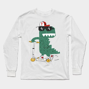 Dino Attitude Long Sleeve T-Shirt